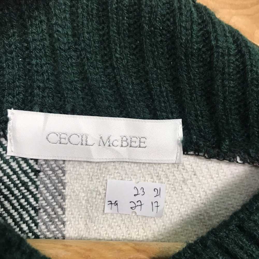 Japanese Brand Cecil Mcbee fleece sweatshirt over… - image 6