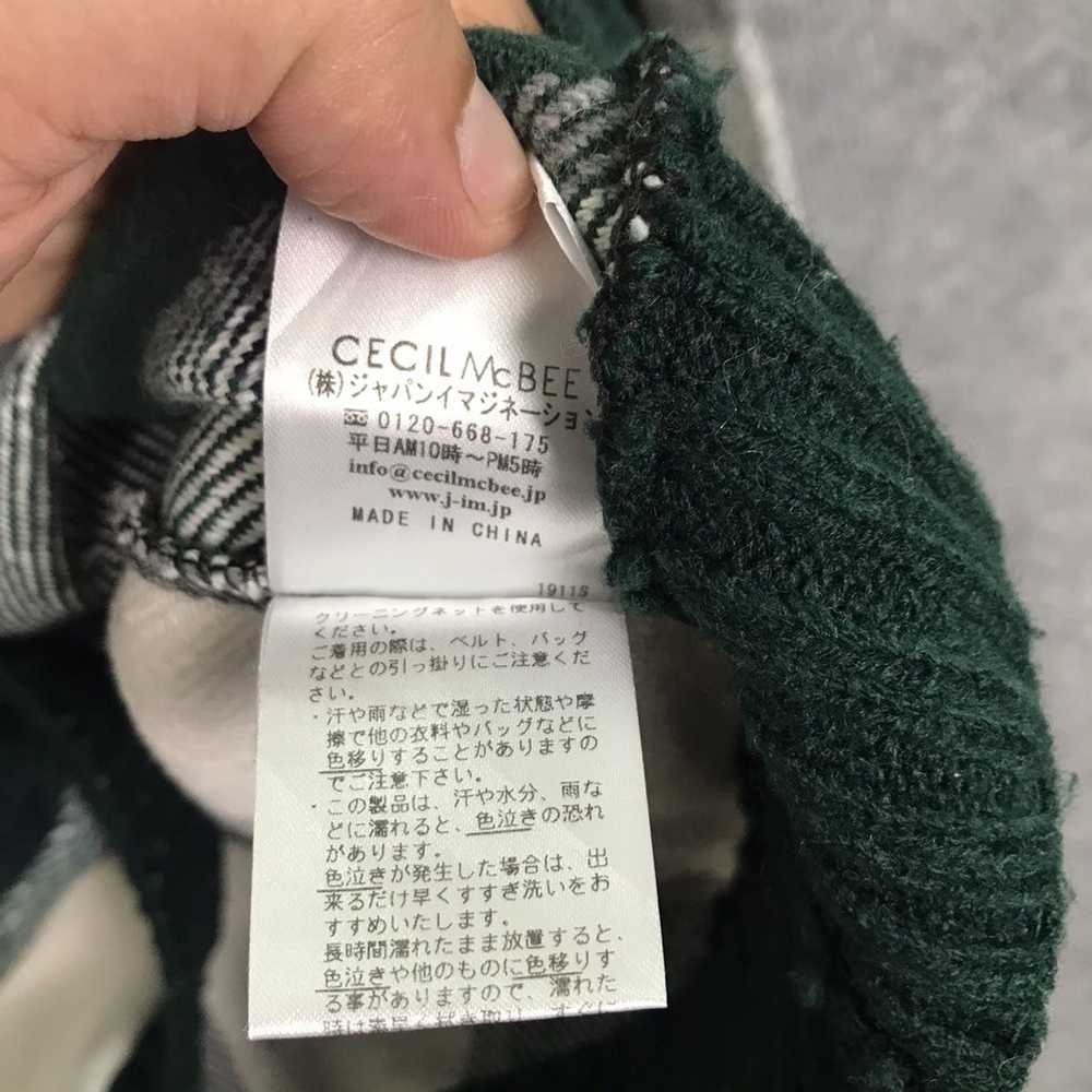 Japanese Brand Cecil Mcbee fleece sweatshirt over… - image 8