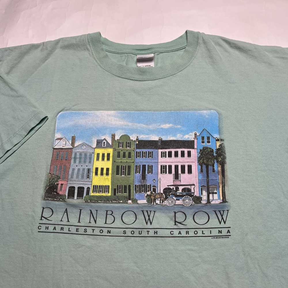 Vintage Vintage 90s Rainbow Row Charleston South … - image 3