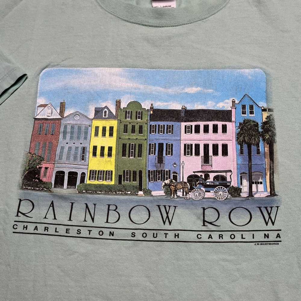 Vintage Vintage 90s Rainbow Row Charleston South … - image 4