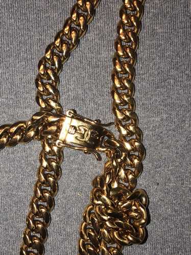 The Gold Gods 8mm Miami Cuban Link Chain