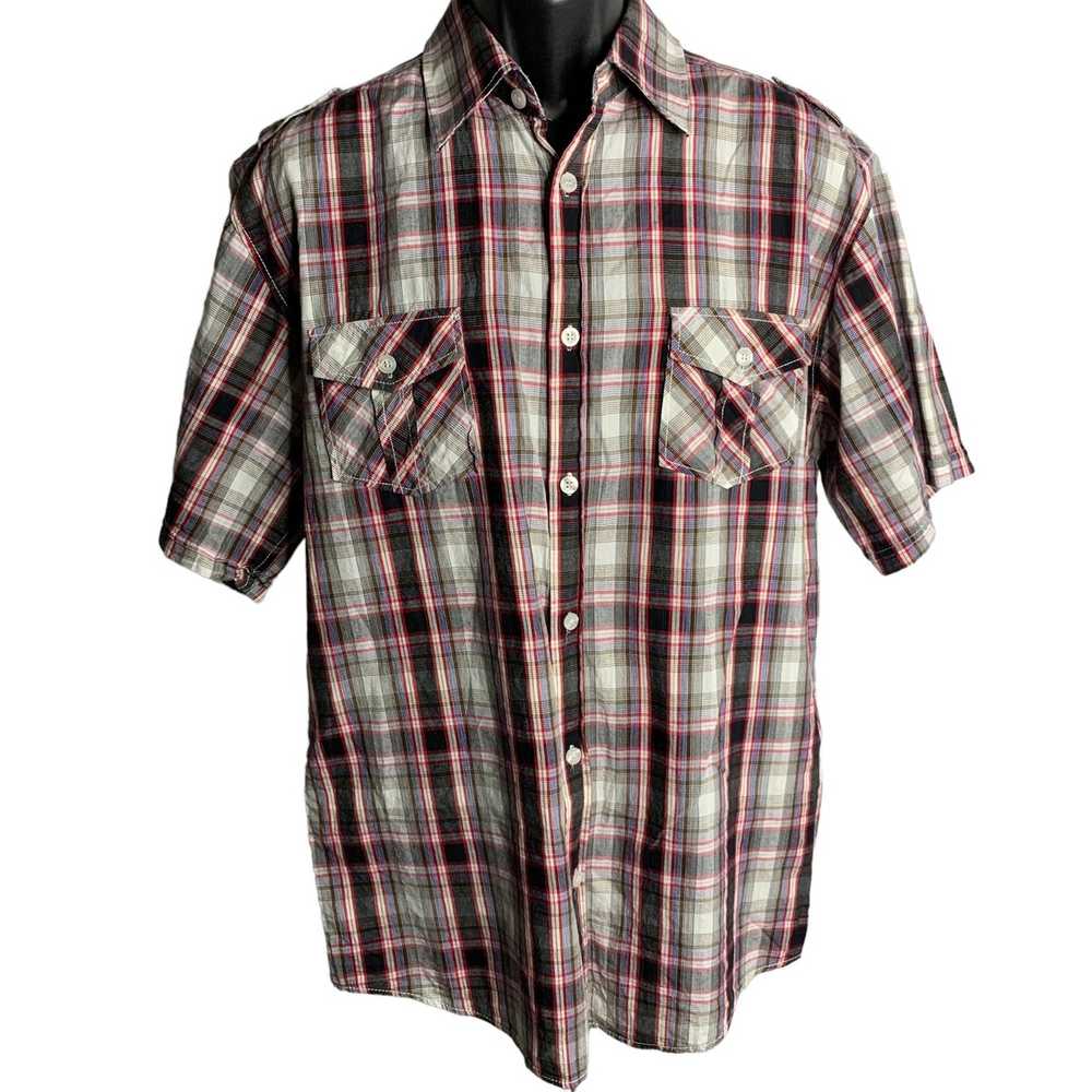 Other Concept Eddie Domani Button Up Shirt L Whit… - image 1