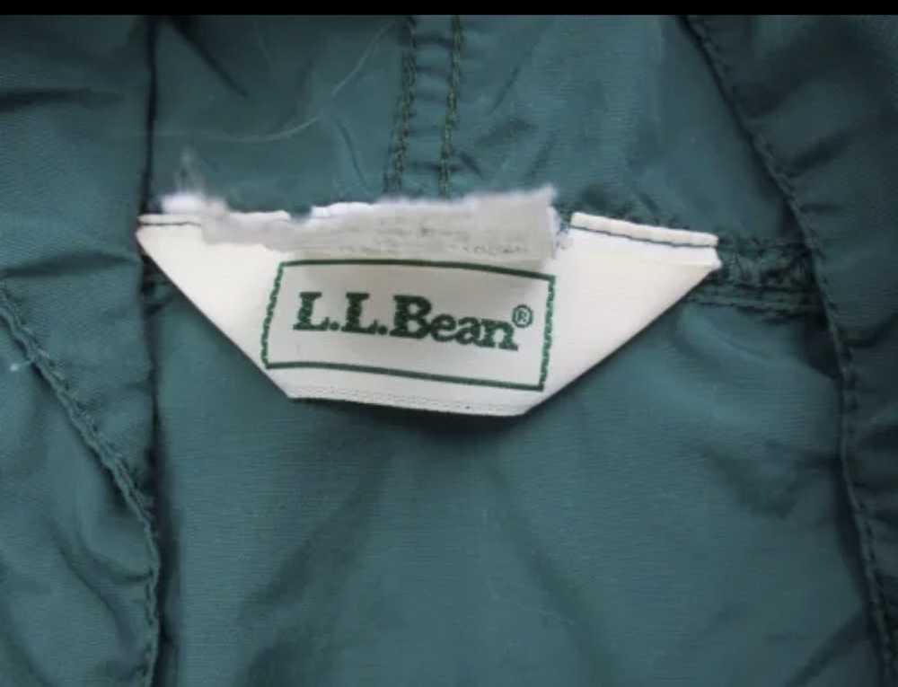 L.L. Bean Vintage green LLbean pullover - image 3