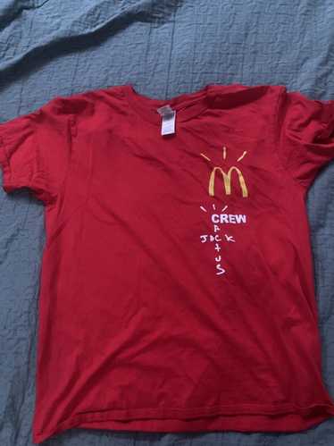 CACTUS JACK X MCDONALDS - SESAME RED TEE SHIRT