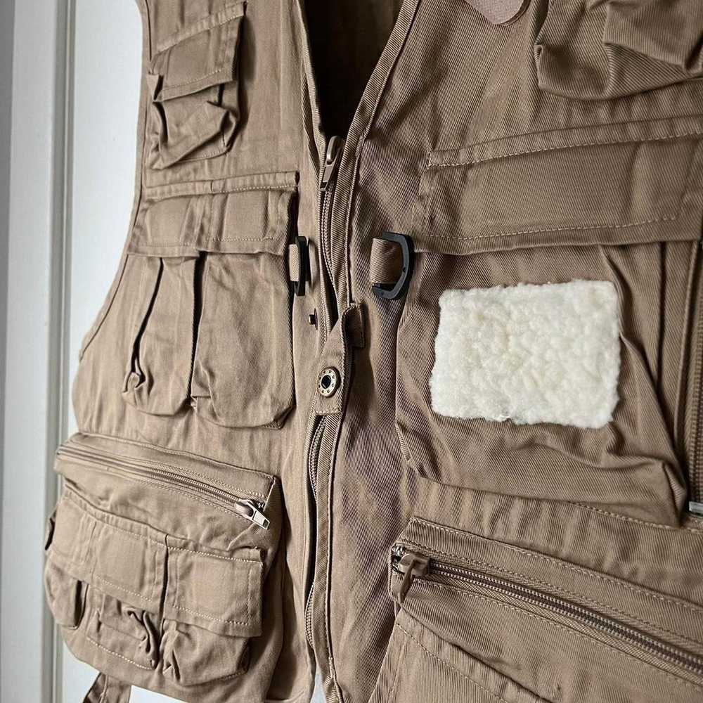 Vintage Vintage 80s hunting vest ausable brand li… - image 3
