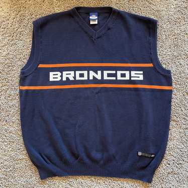 Rare Vintage Reebok Domonique Foxworth Denver Broncos #22 Navy Blue Jersey  Large
