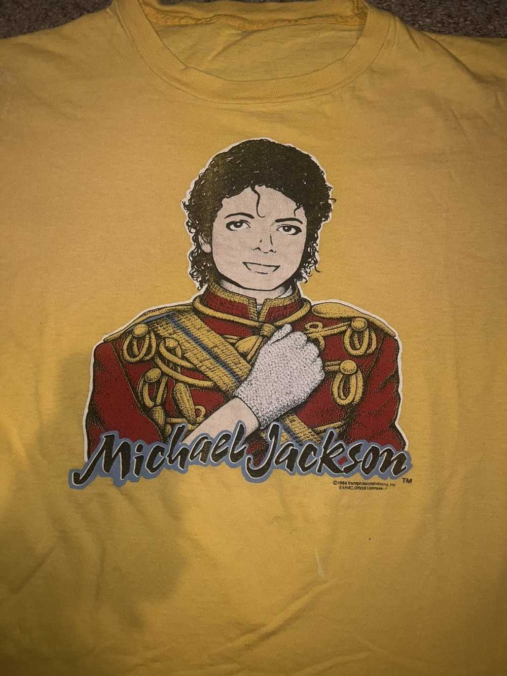 Streetwear × Vintage 1984 Michael Jackson sparkly… - image 2