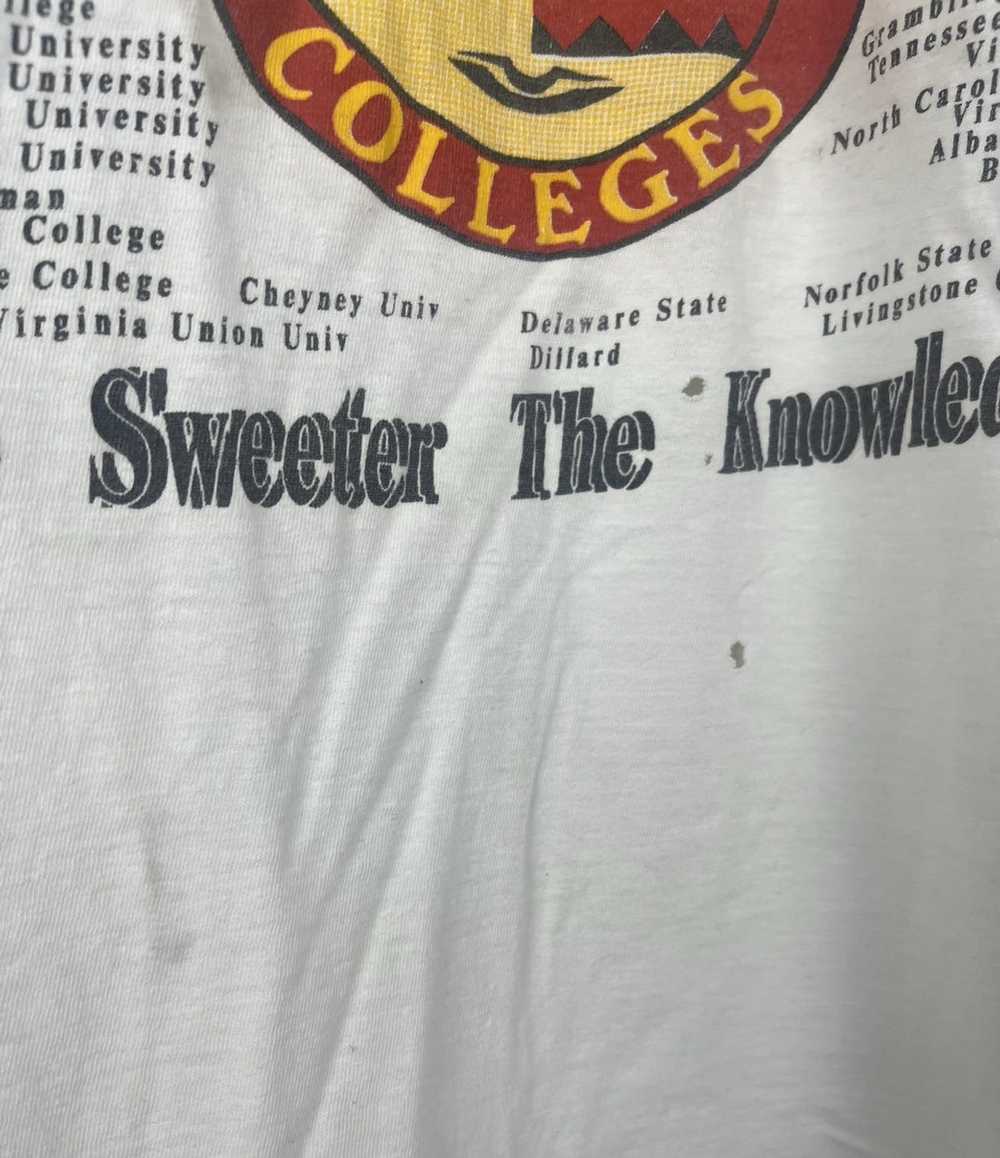 Vintage 1980's 'The Black The College-The Sweeter… - image 3