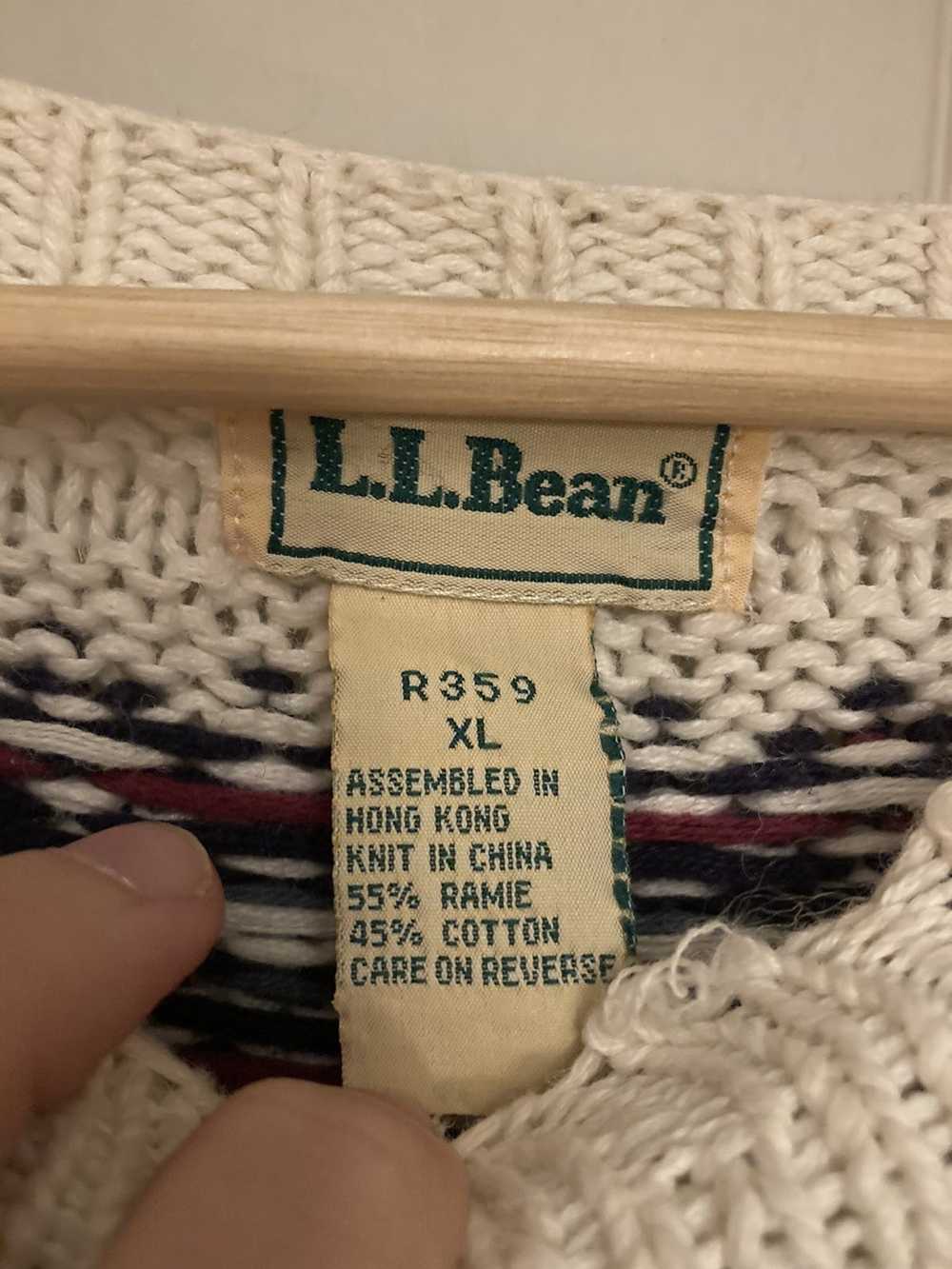 L.L. Bean × Vintage Vintage LL Bean knit sweater - image 2