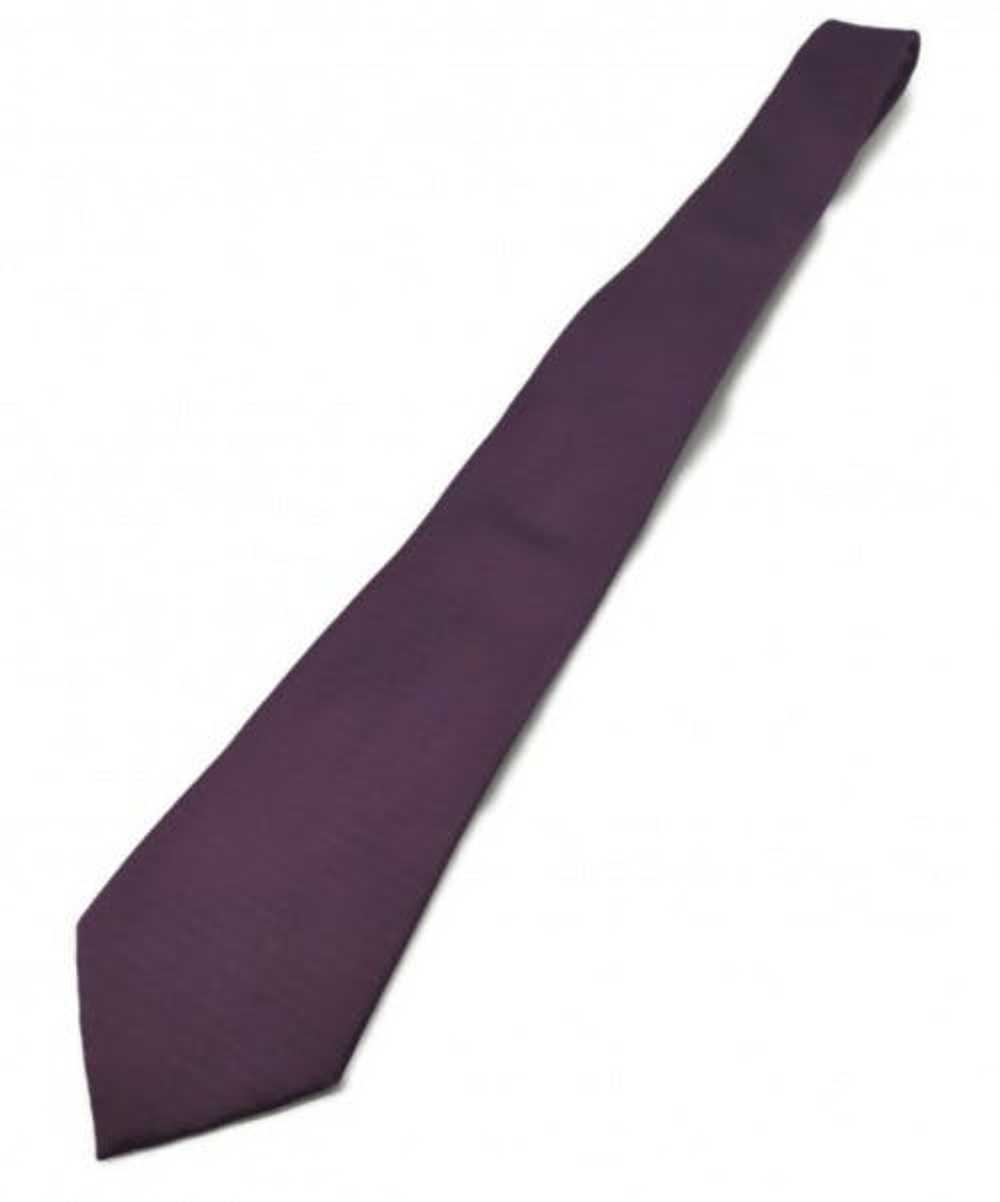 Louis Vuitton LOUIS VUITTON Necktie Purple Size: … - image 1