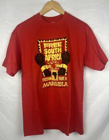 Vintage Vintage 1990's 'Free South Africa' T-Shirt