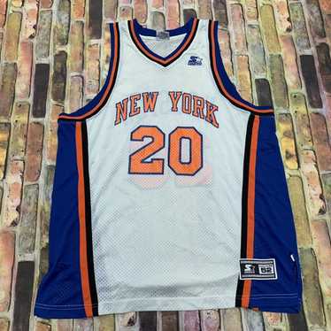 Vintage 90s New York Knicks Authentic Marcus Camby Starter 