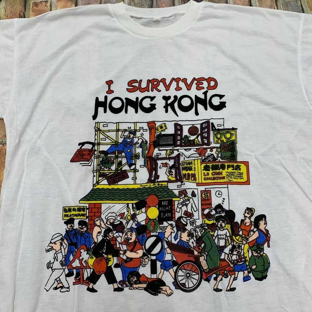 Vintage Vintage Hong Kong tee - image 3