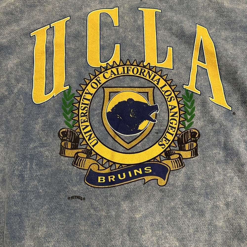 Nutmeg Vintage Nutmeg Stonewashed UCLA Sweater - image 3