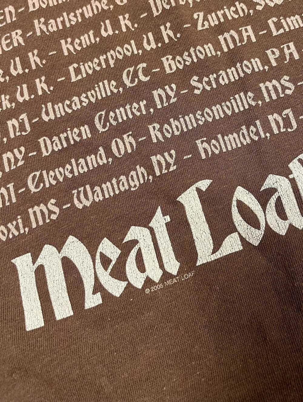 Band Tees Meat Loaf Vintage Official Tee - image 3