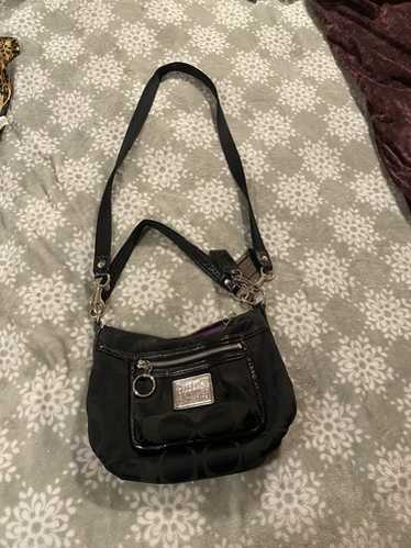 Coach black poppy handbag - Gem