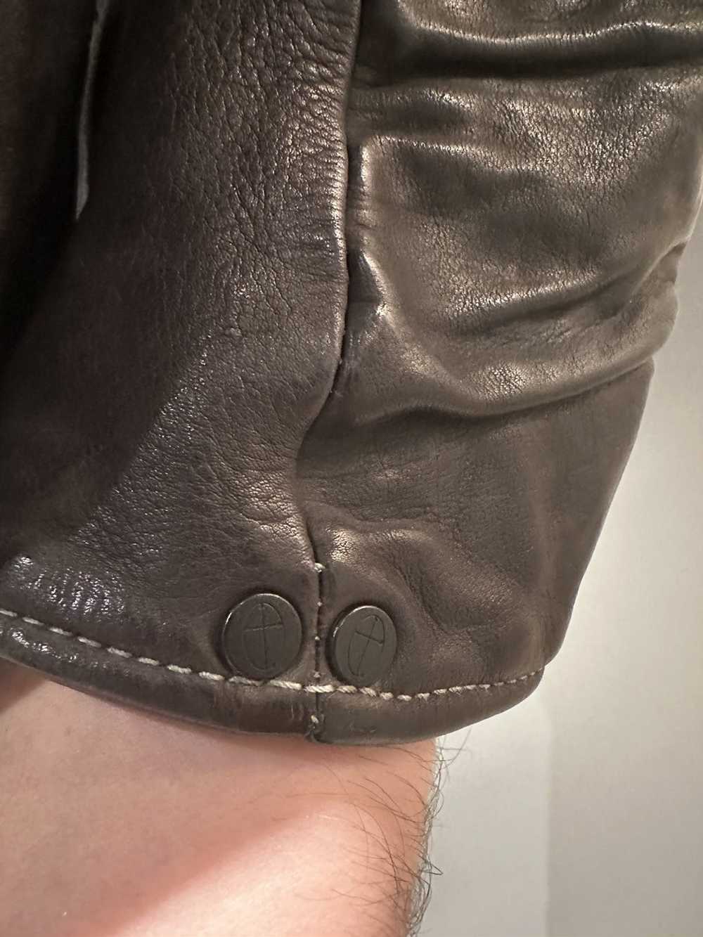 Incarnation Incarnation leather jacket - image 4