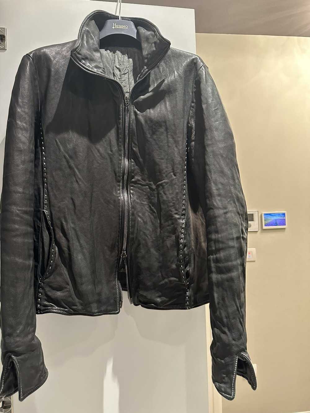 Incarnation Incarnation leather jacket - image 6