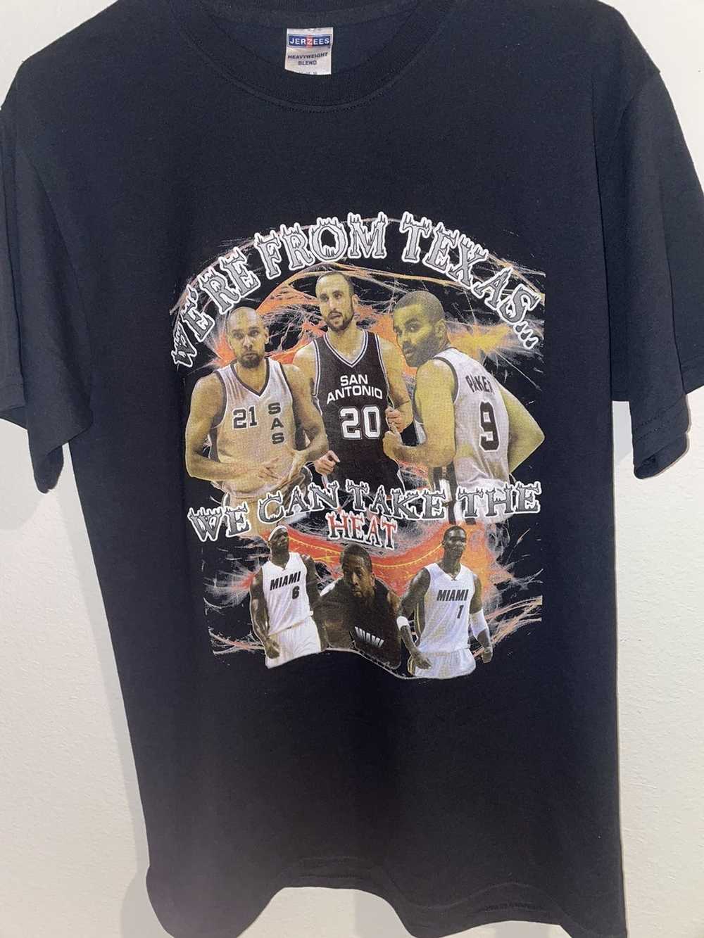 NBA × Vintage Spurs vs Heat tee - image 1