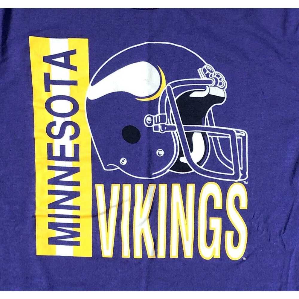 Minnesota Vikings Helmet w/ Norseman Logo Type Die-cut MAGNET |