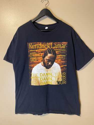 Vintage Kendrick Lamar The Damn Tour Tee 2017 Blac