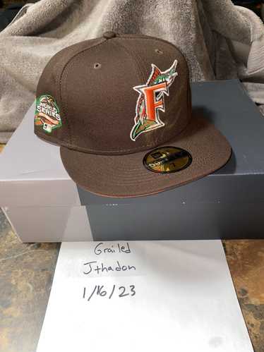 New Era Florida Marlins New Era 59fifty hat size 7