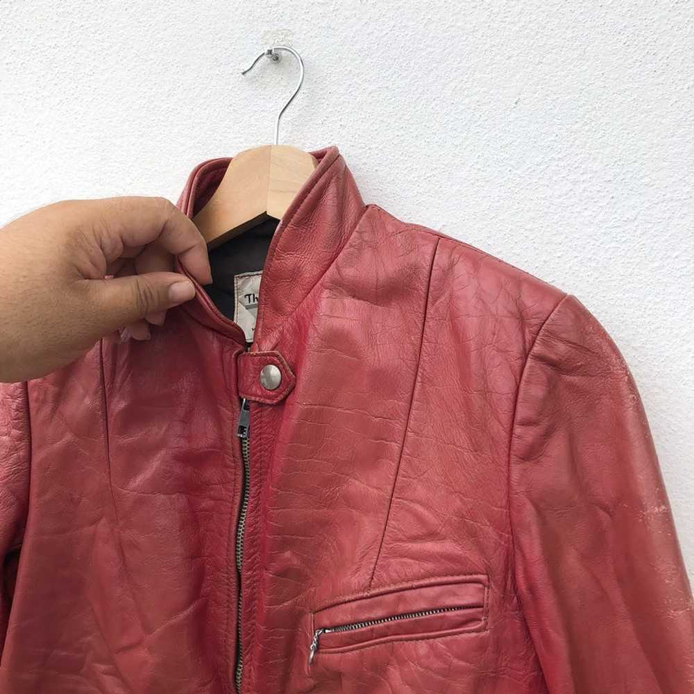 Japanese Brand × Leather Jacket BIKER LEATHER JAC… - image 9