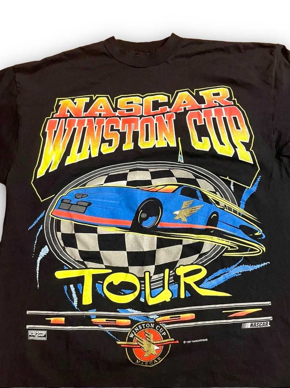 NASCAR × Vintage Vtg 1997 NASCAR Winston Cup Tee - image 2