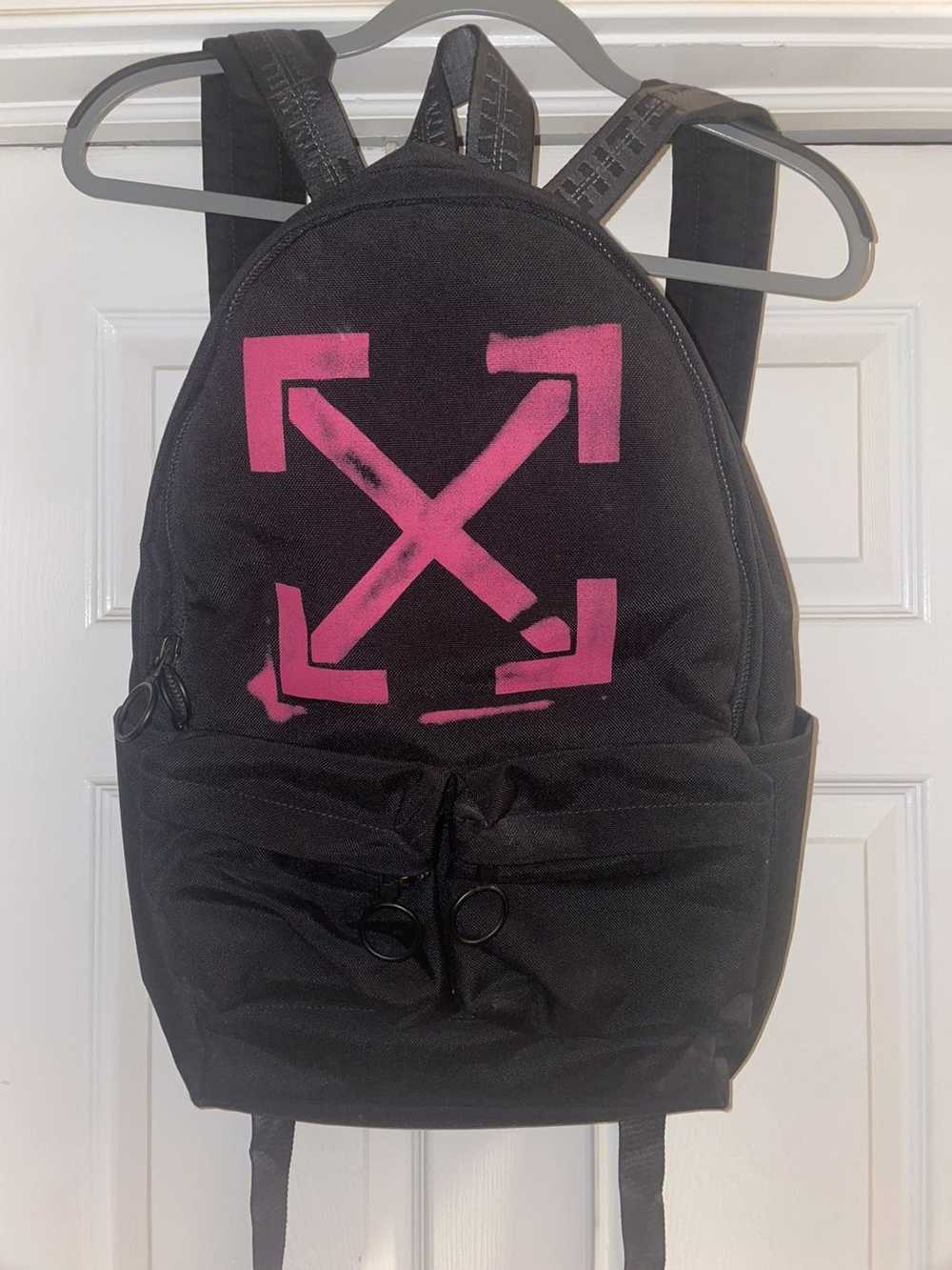 Off-White Off white Arrows Backpack in Black & Fu… - image 1