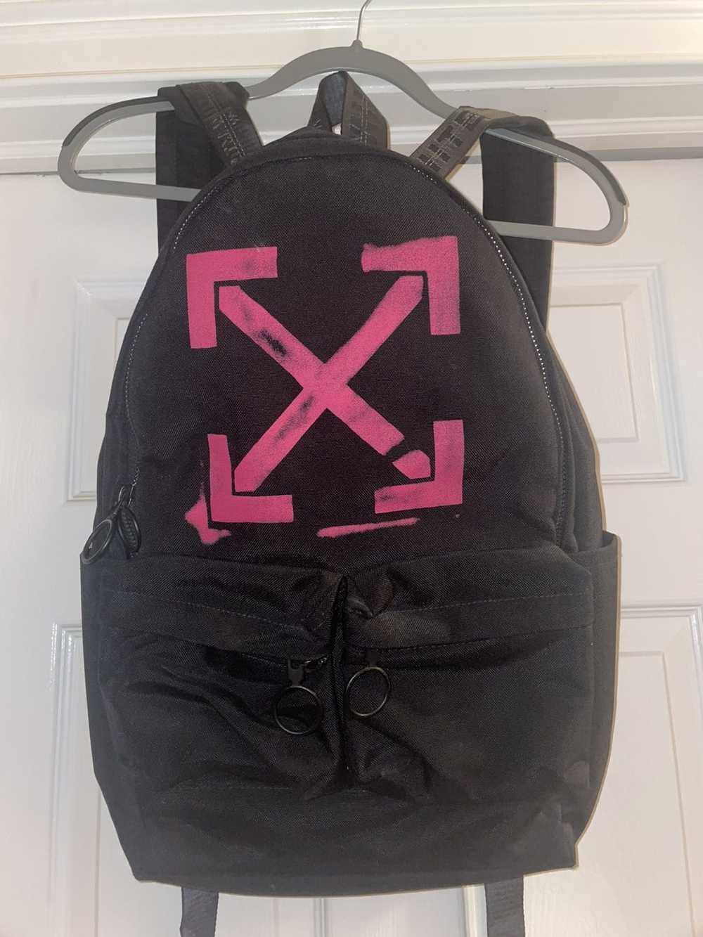 Off-White Off white Arrows Backpack in Black & Fu… - image 3