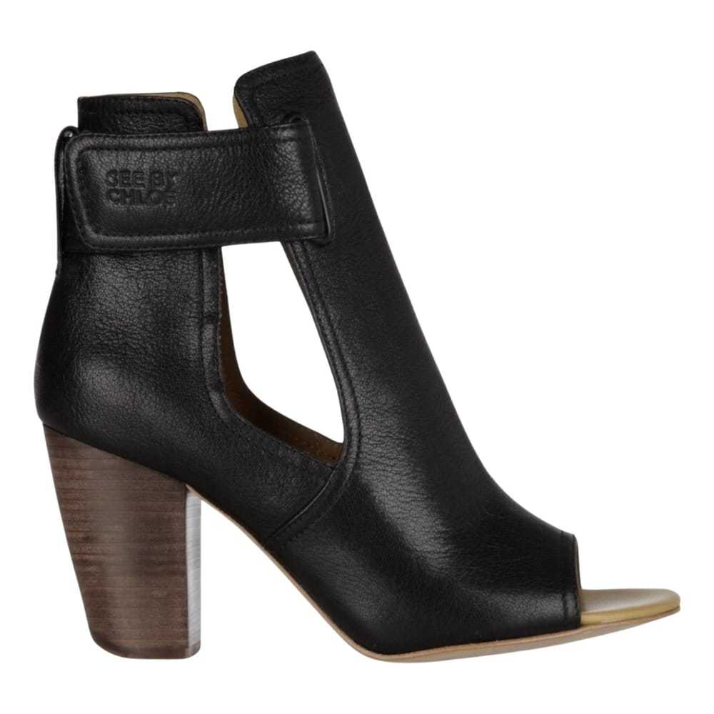 See by Chloé Leather open toe boots - image 1