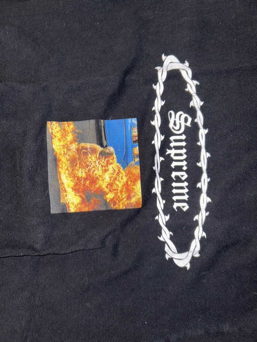 Supreme Burning Monk Tee - image 2