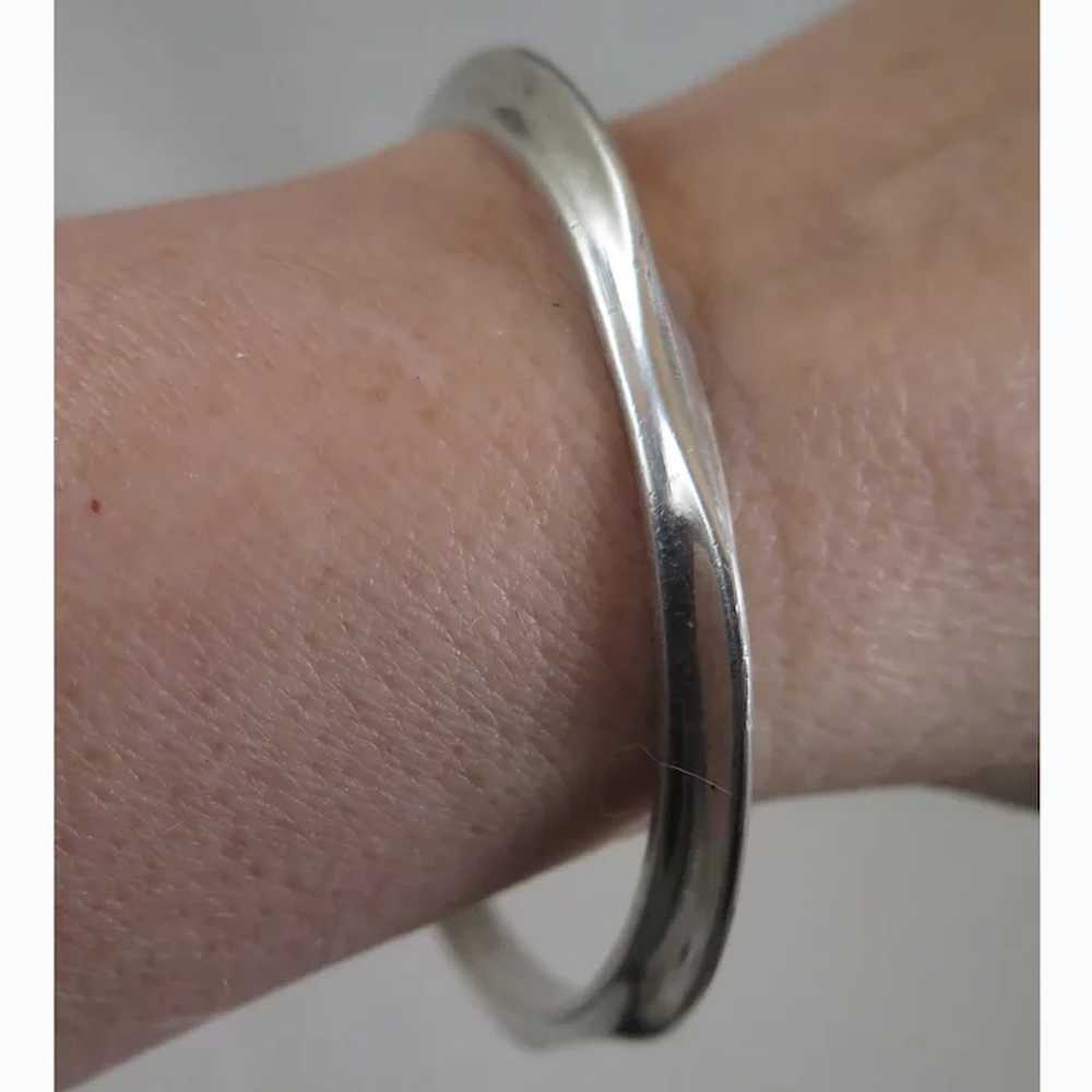 Hattie Carnegie MOD Bangle Bracelet - image 2