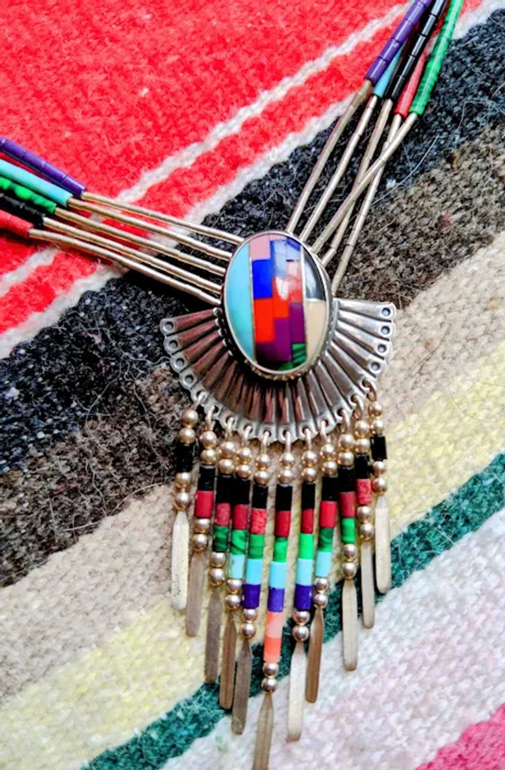 Carolyn Pollack QT 3 piece set Native American st… - image 2
