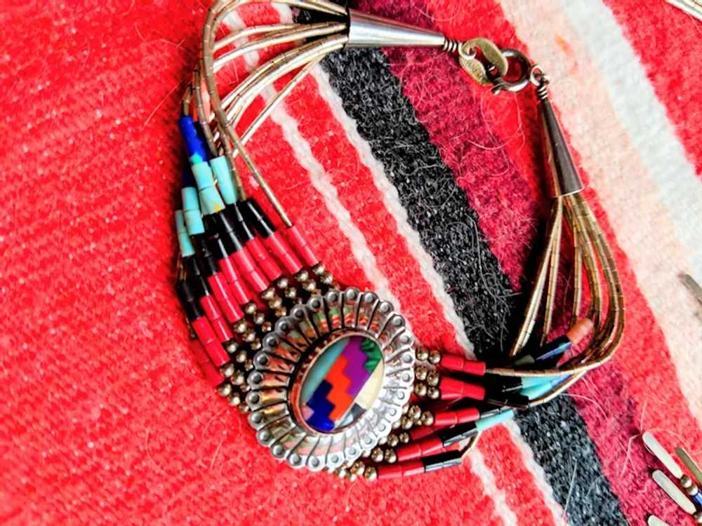 Carolyn Pollack QT 3 piece set Native American st… - image 4