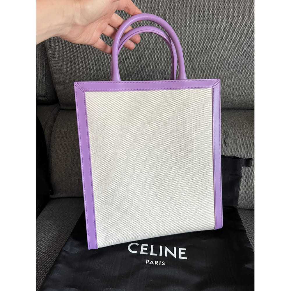 Celine Cabas Vertical cloth tote - image 4
