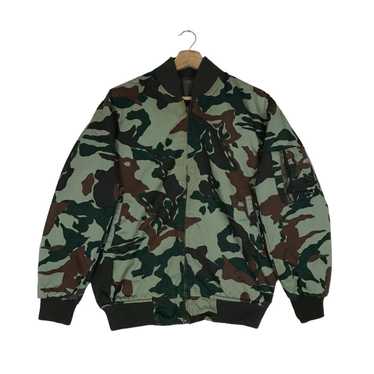 Vintage Vintage 80s Military Camouflage Reversibl… - image 1