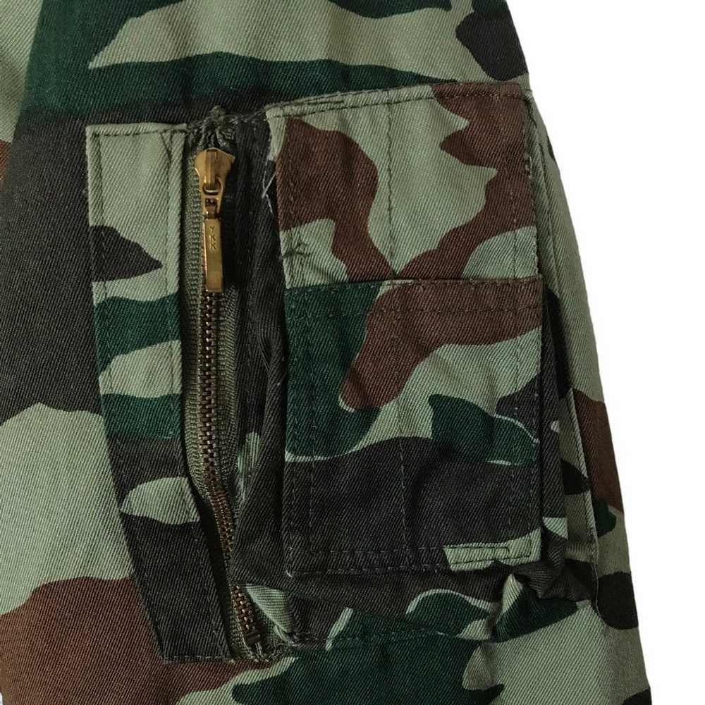 Vintage Vintage 80s Military Camouflage Reversibl… - image 5