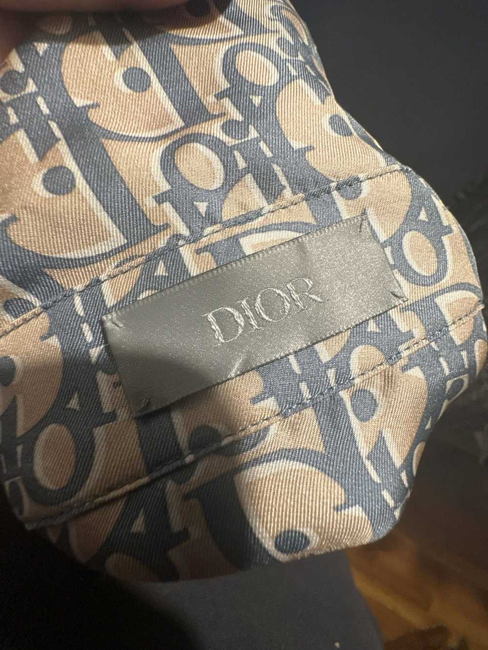 Dior DIOR OBLIQUE SHORT-SLEEVED SILK SHIRT - image 4