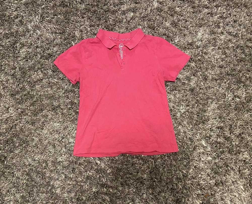 Streetwear × Vintage Pink Polo Shirt - image 1