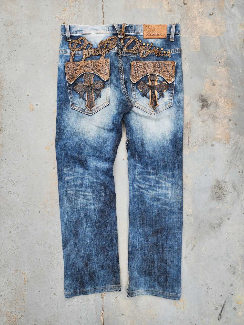 Distressed Denim × Japanese Brand × Vintage Cloud… - image 3