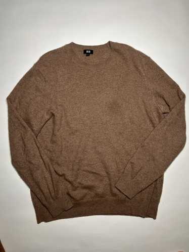 Uniqlo Brown cashmere Uniqlo sweater - image 1