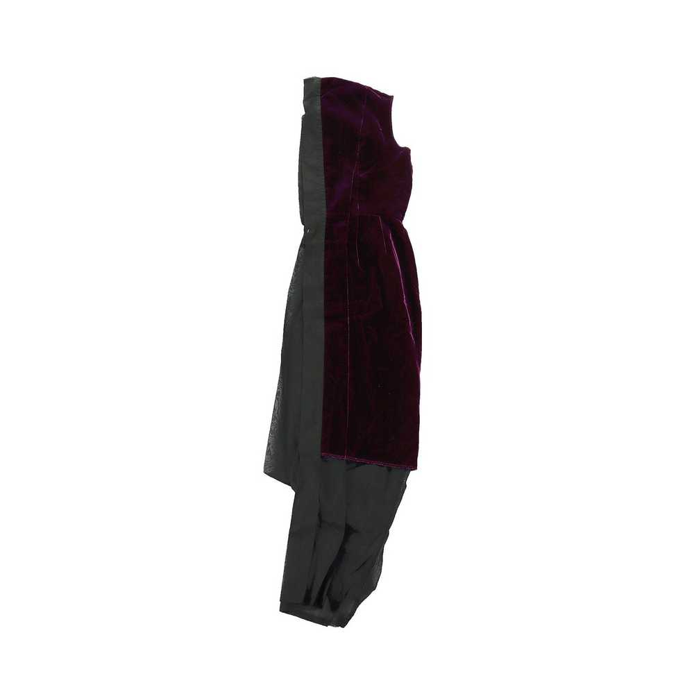 Comme des Garcons SS99 Half Sheer Velvet Dress - image 2
