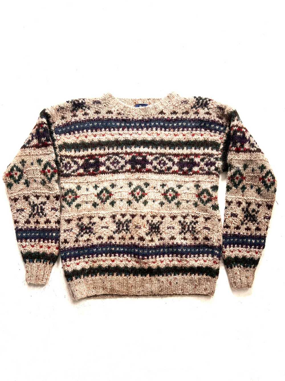 Oat Wool Ski Sweater - image 2