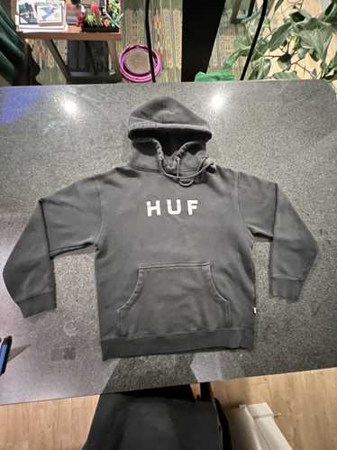 HUF Box Logo P/O Hoodie - Black - L - Men