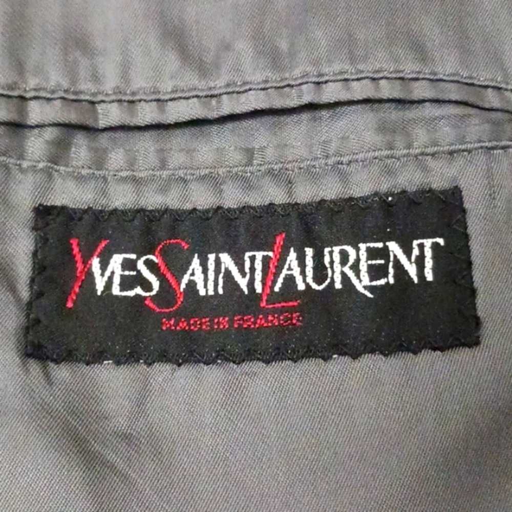 Yves Saint Laurent Yves Saint Laurent WOOL YSL GR… - image 3
