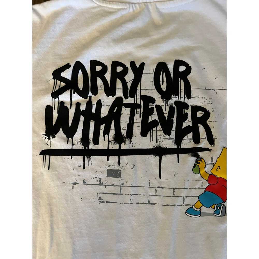 The Simpsons The Simpsons H&M T-shirt White Sorry… - image 3