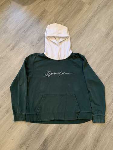 Menace embroidered mennace hoodie