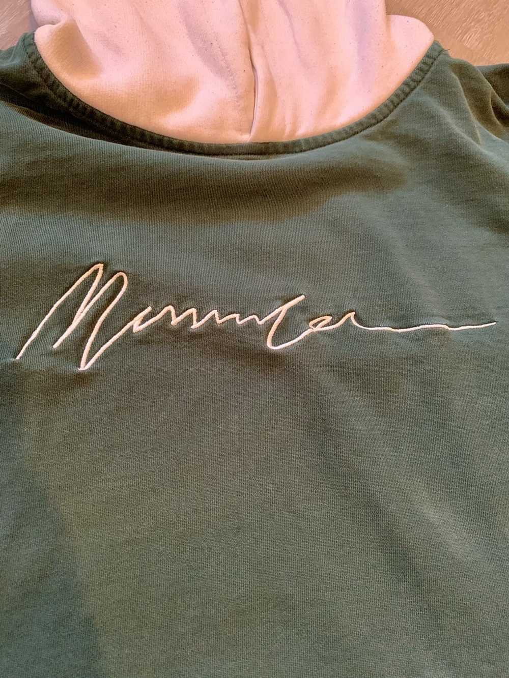 Menace embroidered mennace hoodie - image 2