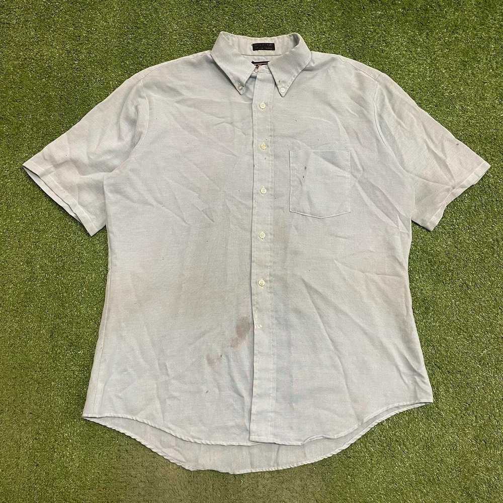 Wrangler Vintage Thrashed Wrangler Button Up Shirt - image 1